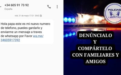 AVISO IMPORTANTE. Fraude a través del Whatsapp